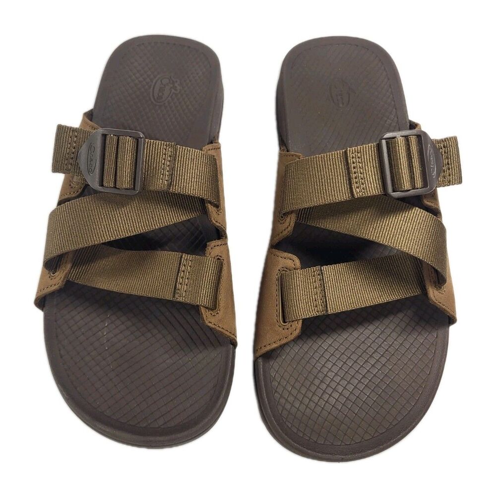 Chaco Lowdown Leather Slides for men  Size 9